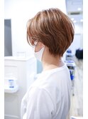 大人可愛いハンサムショート☆20、30、40代人気ひし形くびれ