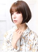 大人可愛い２０代３０代４０代小顔　ショコラベージュ E10