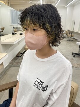 ニュート(Neut ) デザインカラーとパーマ