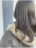 冬のくすみグレージュ 担当近森
