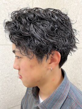 ヘアースタジオ シーオーイー(hair studio C-O-E) 男前波パーマ