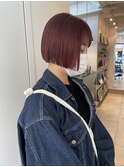 ミニボブ　ハイトーンボブ