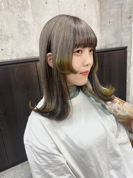 ユニオン(Union) Union 【 グレージュ×イエロー 】