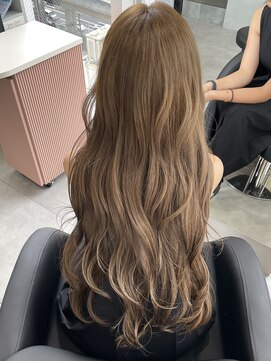 ジエクト カナウ(The Ect canow) ミルクティーカラー　ベージュカラー　ブリーチ無しカラー