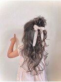 子供ヘアセット