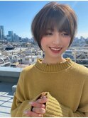 正面可愛いショートヘア