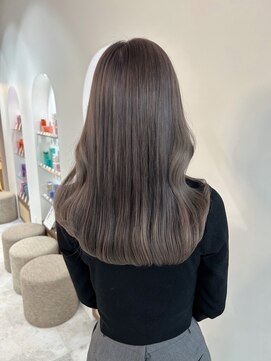 ボタン ハカタ(VOTAN hakata) 【柿本真優】ホワイトベージュ/韓国ヘア/艶カラー