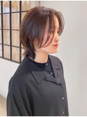ミディアム　レイヤーボブ