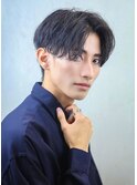 ソフトツイストパーマ ナチュラルセンターパート