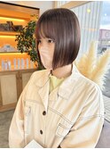 ぱつっとボブ×髪質改善トリートメント