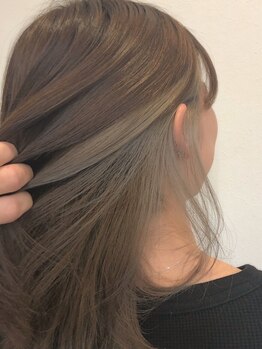 ワイズガーデン(Y's garden)の写真/《似合わせ×トレンド》今より華やかに☆赤みを抑えた、絶妙な透明感で外国人風カラーが大人気◇