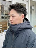 スパイキーショート無造作ツイスパ