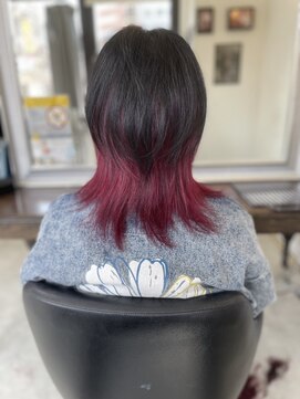 ヴァンクラウドコウベ(VENT CLOUD KOBE) 20代透け感春夏インナーカラーラベンダーベージュくすみカラー