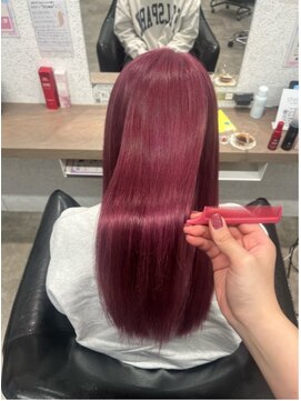 シェル 立川(shell) ワンブリーチピンクカラー