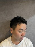 清潔感のある爽やかなアップバング×刈り上げショート!!