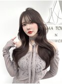 韓国ヘア/韓国スタイル/縮毛矯正/髪質改善/レイヤーカット