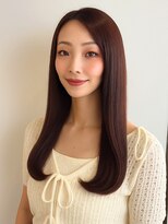 ヘアリゾート粋 新宿三丁目本店 絹髪/髪質改善カラー/ナチュラルストレート/美髪/艶髪