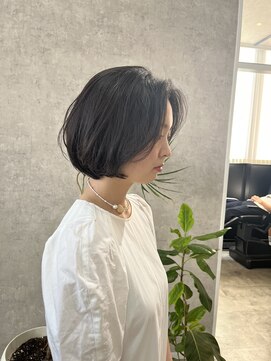 サクラ 岐阜(SAKURA) 巻ける縮毛矯正ボブ　美髪矯正　髪質改善　大人ボブ　前髪なし