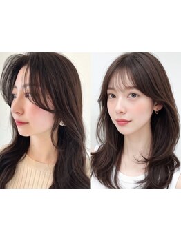 【岐阜駅】業界屈指のデザイナー達が柔らかいカットラインで小顔ヘアを叶える★憧れの韓国風くびれへアも◎