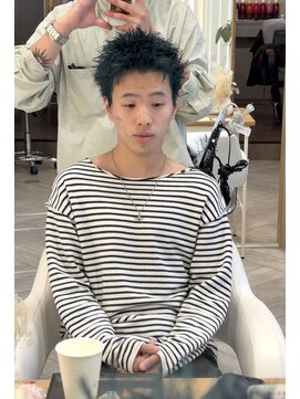アヴァンス 広島本通店(AVANCE.) MEN’S HAIR/波巻ツイストスパイラル/フェザーパーマ/広島