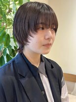 トリッカ 銀座(tricca)&nbsp;小顔カット/マッシュウルフ/顔まわりレイヤー/ウルフレイヤー