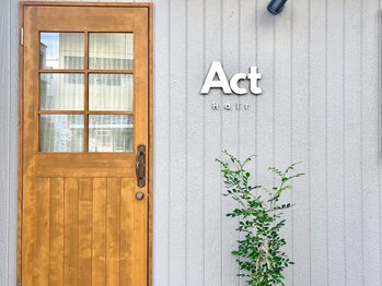 アクト(Act)の写真/プライベートサロン&マンツーマンの丁寧な施術!周りを気にせず理想のスタイルを叶えるサロンです*