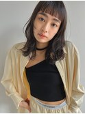 ナチュラルウルフカット