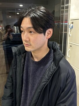 リアン 綱島(Lien) ナチュラルセンターパート/毛流れ/大人ヘア/ショート