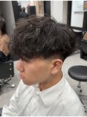MEN’S HAIR/波巻ツイストスパイラル/フェザーパーマ/大宮