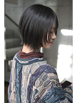 パークホワイト 代官山(PARK White) ボブウルフハッシュカットショートウルフボブ小顔カット