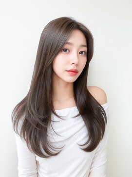 リコヘアー(LiCO HAIR) 那覇/イメチェン/ピンクベージュ/アンブレラカラー/前髪