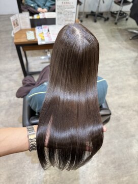 アールヘアー(ar hair) 【ロング専門美容師】ダメージを抑えるならダメージレスカラーで