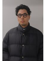 シンク(sync) メンズパーマ センターパート 大阪美容室