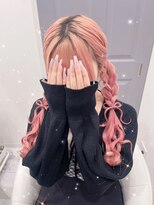 リシェル 原宿店(Ricel) 編みおろしリボンアレンジ