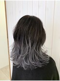 グランマッシュグラデーションカラーシルバー10.4