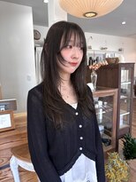 ムク(Muku)&nbsp;お顔周りも可愛い！ロングレイヤー