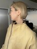カット+ケアブリーチ Wカラー+ 2stepTR ¥20900