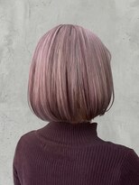 バサ 鷺ノ宮店(BASSA)&nbsp;【木下　カラー】ニュアンスカラー×前下がり大人ボブ