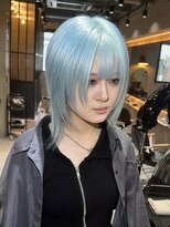 コローレ(Colore)&nbsp;【ペールブルー】ダメージレストナーで作る透明感のある水色