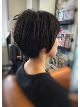 フランティス(frantis HAIR&SPA) 黒髪ショート