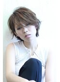 【amule hair】アッシュグレー☆うざバングアンニュイショート