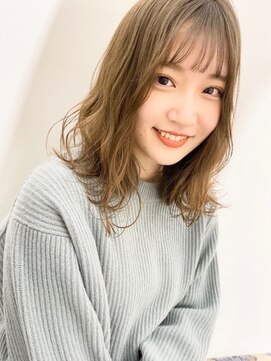 ビーハイブアヴェダ PARCO2店(BEHIVE AVEDA) 【BEHIVE及川】ゆるふわほつれウェーブで小顔