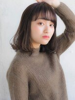 フルバングで大人可愛く