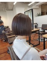 グランルッソ 岡山駅前(GRAN LUSSO)&nbsp;前下がりミニマムボブ