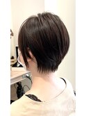 お手入れ簡単 丸みとクビれのイマドキショート