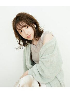 イリヤオブヘアーデザイン(ilya of hair design) フェミニン外ハネボブ