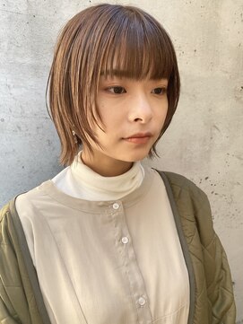 センスヘア(SENSE Hair) 顔まわりが可愛いボブウルフ