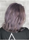 【AUBE HAIR】シアブルーベージュ_スモーキーウェーブ