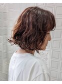 リアルパーマボブ