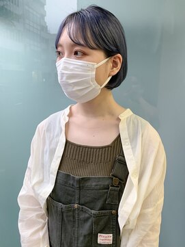 シーズ 栄(sea's) ミニボブ＋ラベンダーグレージュ